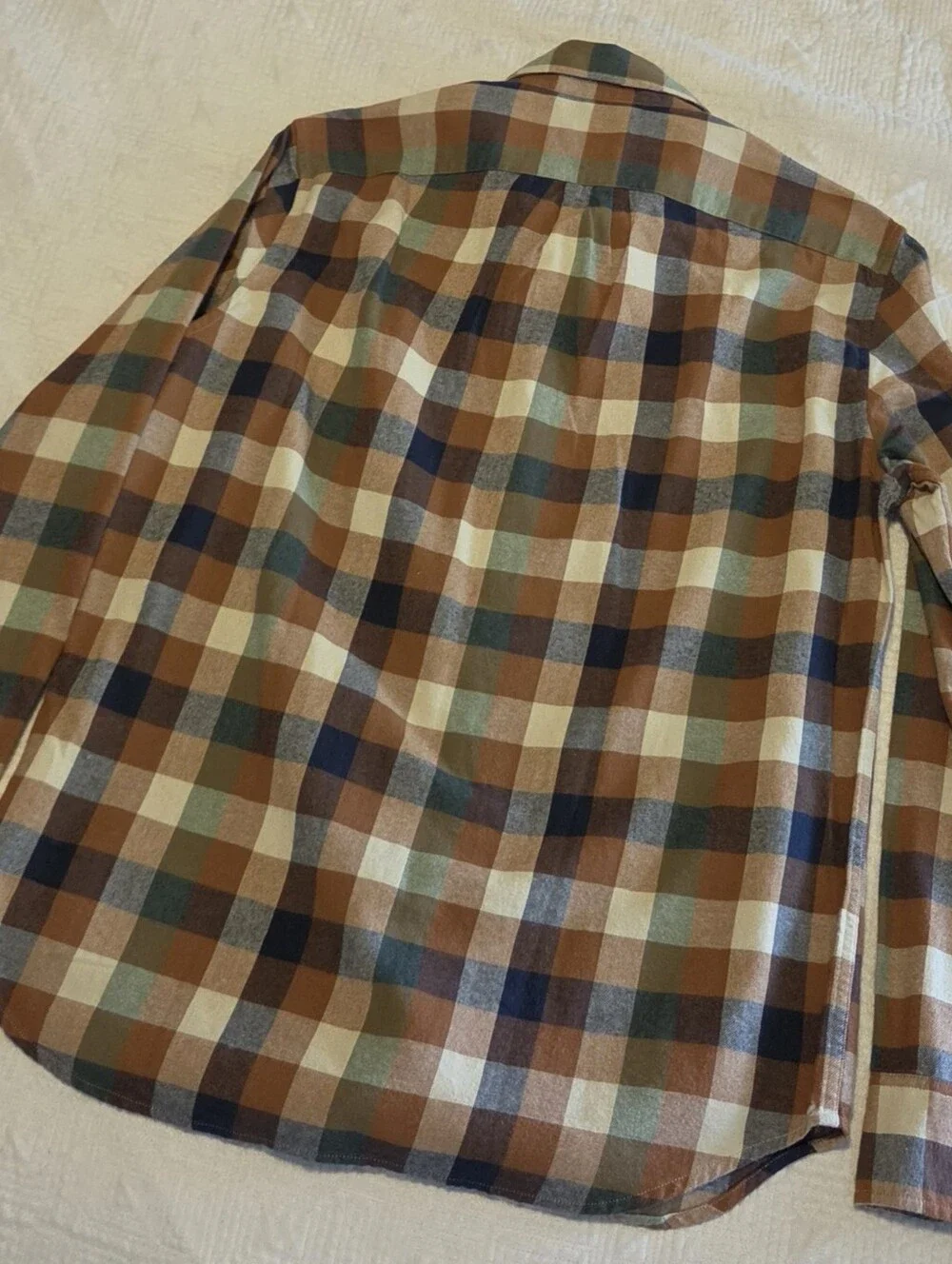 NWT J. Crew Classic Fit Flannel, Size Medium